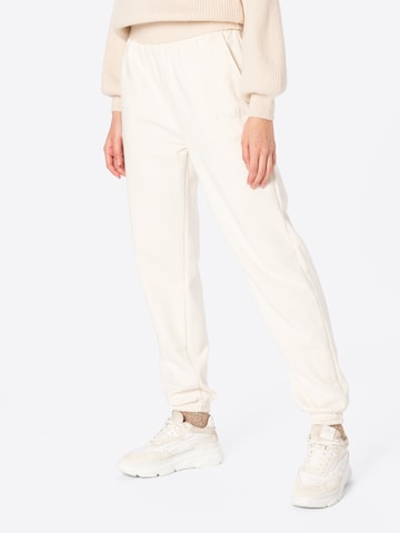 Athlecia Tapered Sports trousers 'Aurore' in White: front