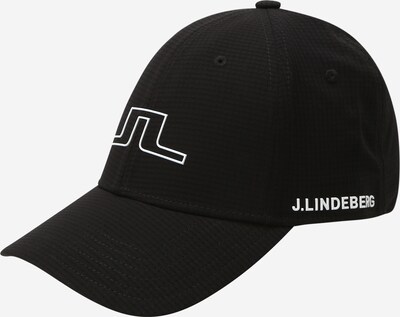 J.Lindeberg Spordinokamüts 'Caden' must / valge, Tootevaade