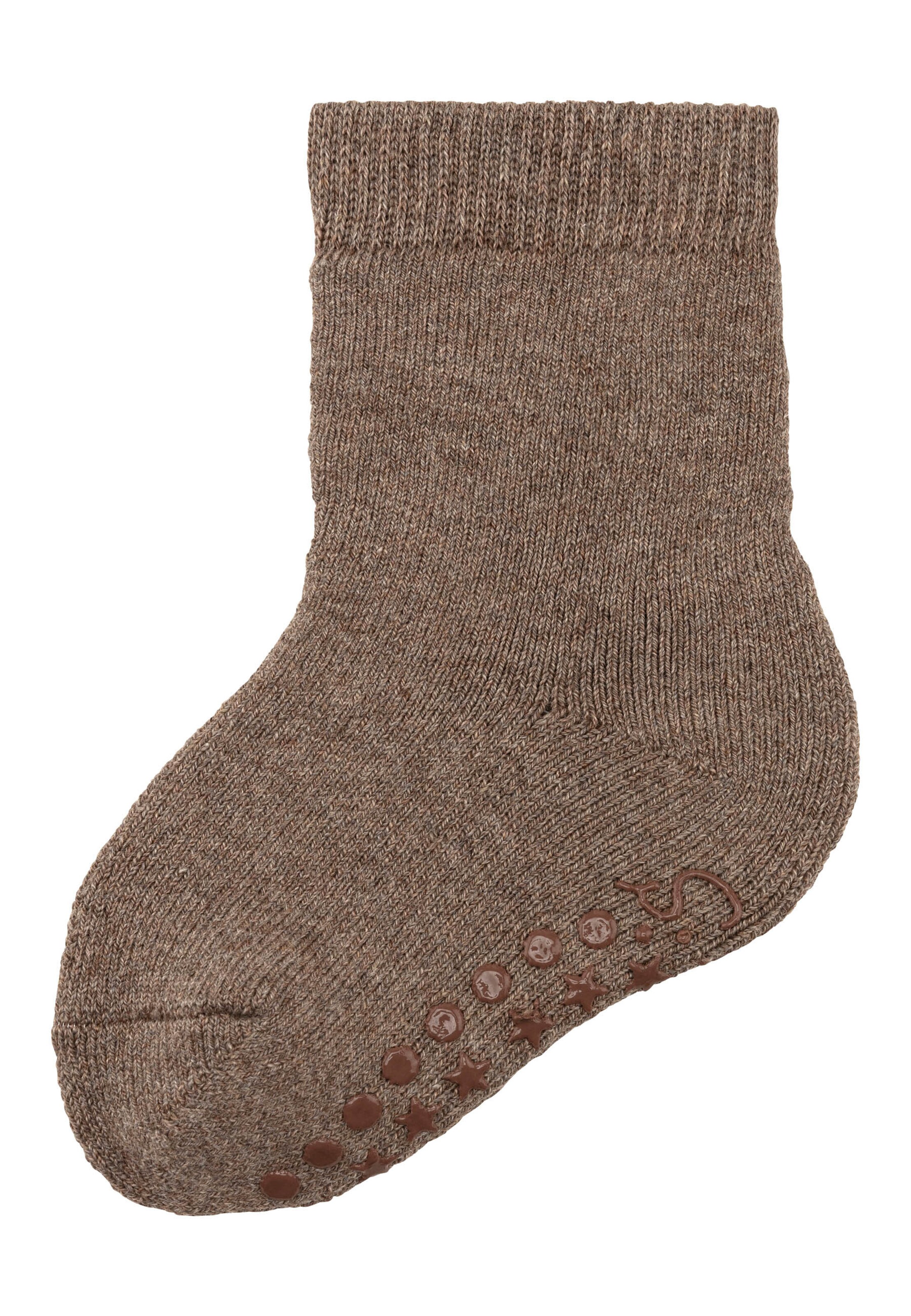 STERNTALER Socks in Brown: front