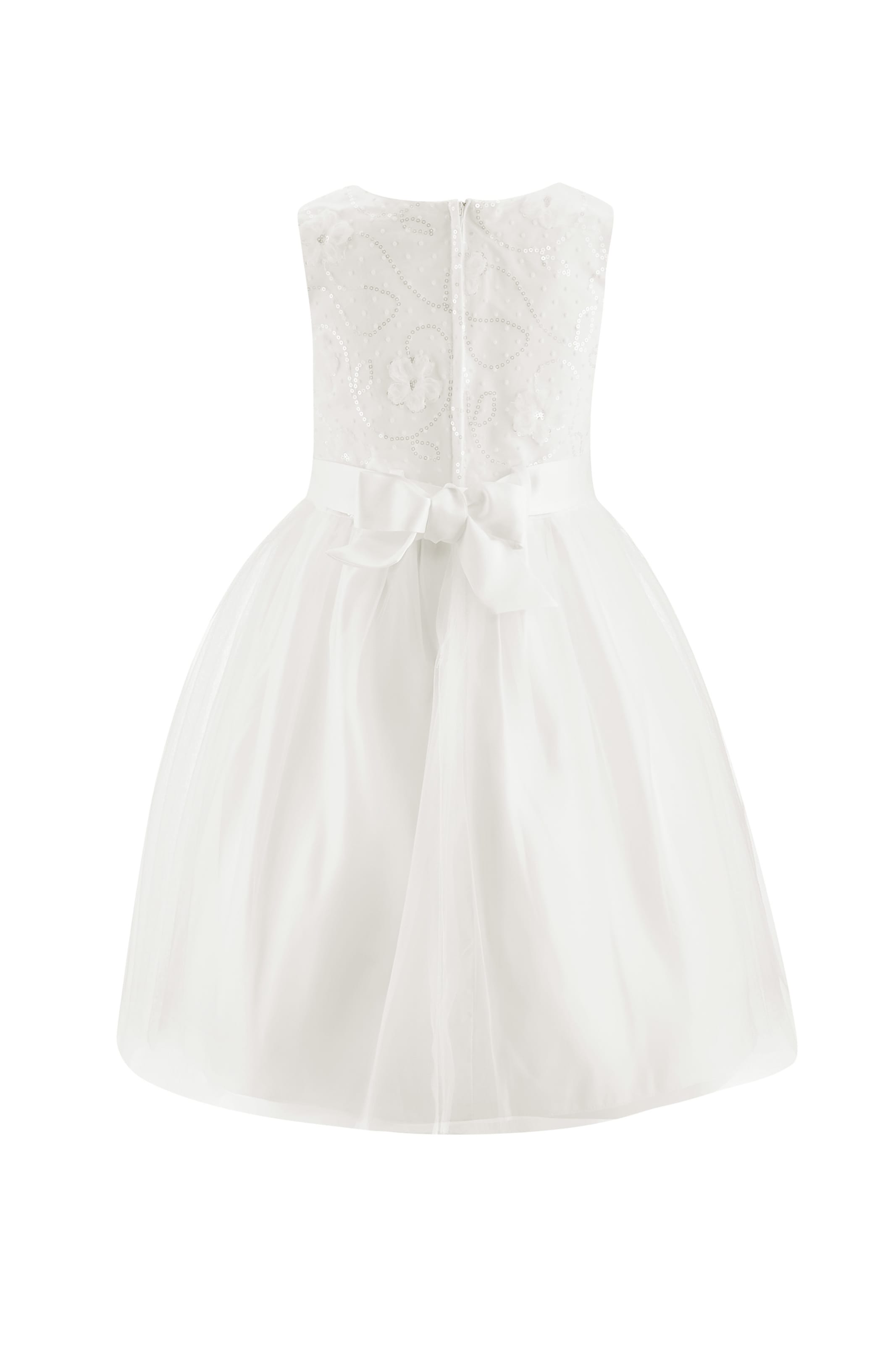 happy girls Mekko värissä valkoinen