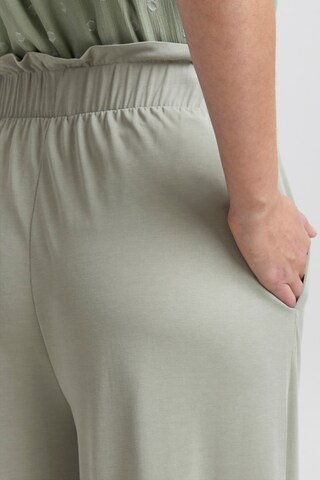 Wide leg Pantaloni 'PERL' di b.young in verde