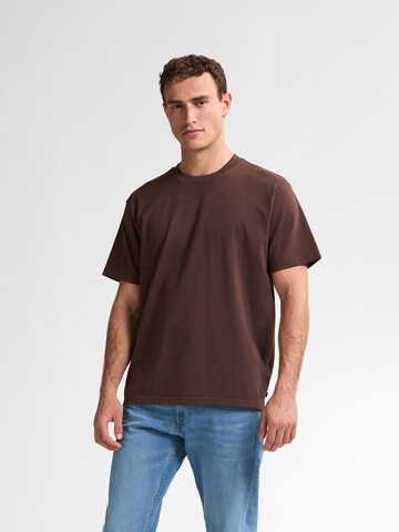 Petrol Industries Shirt in Brown: front