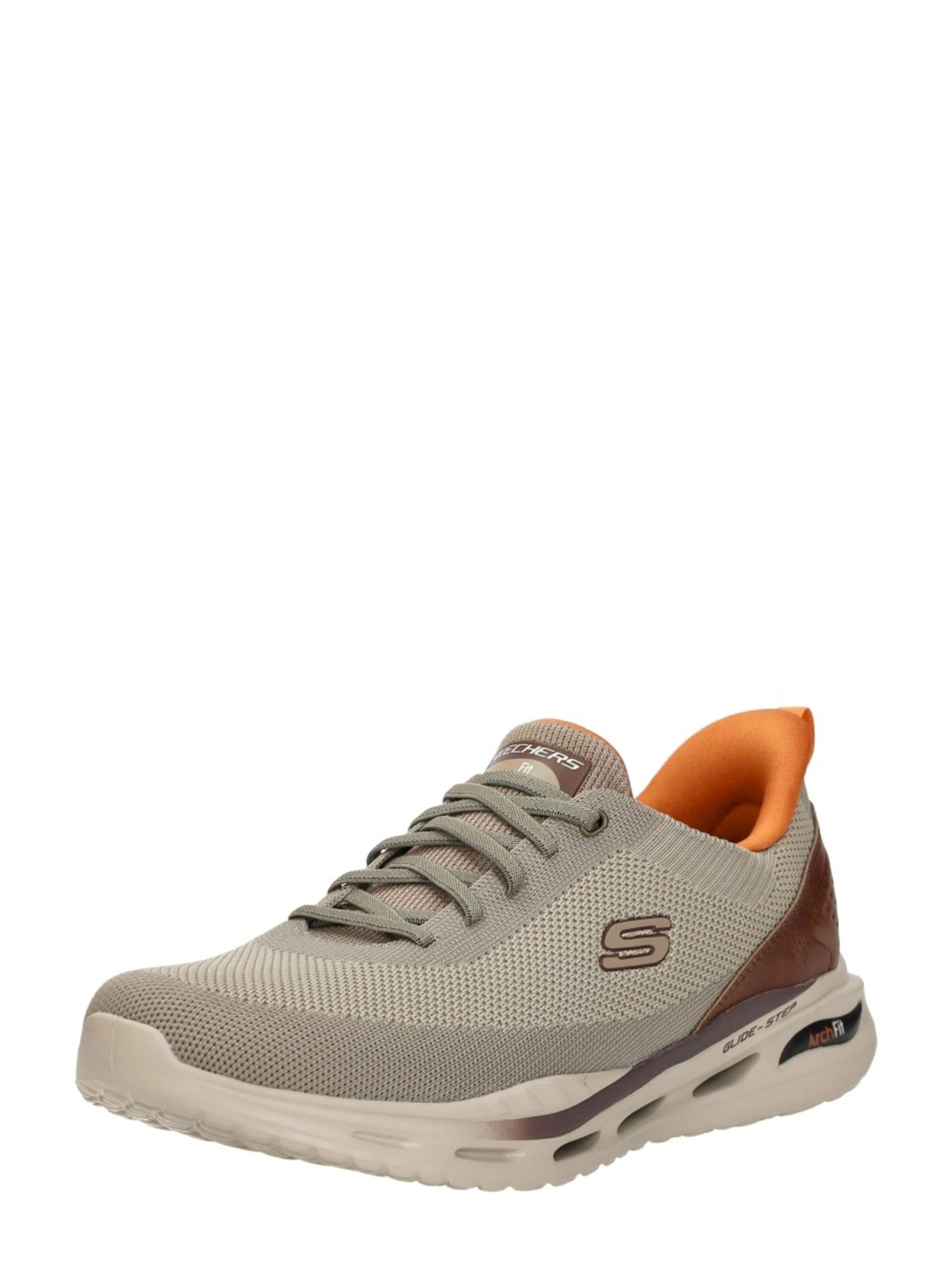 SKECHERS Sneakers laag 'Slip-Ins: Relaxed Fit' in Beige