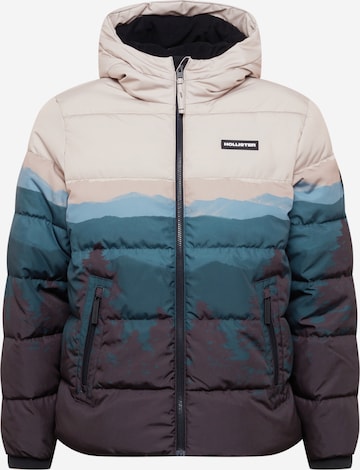 HOLLISTER Between-Season Jacket 'CHANNEL' in Brown: front