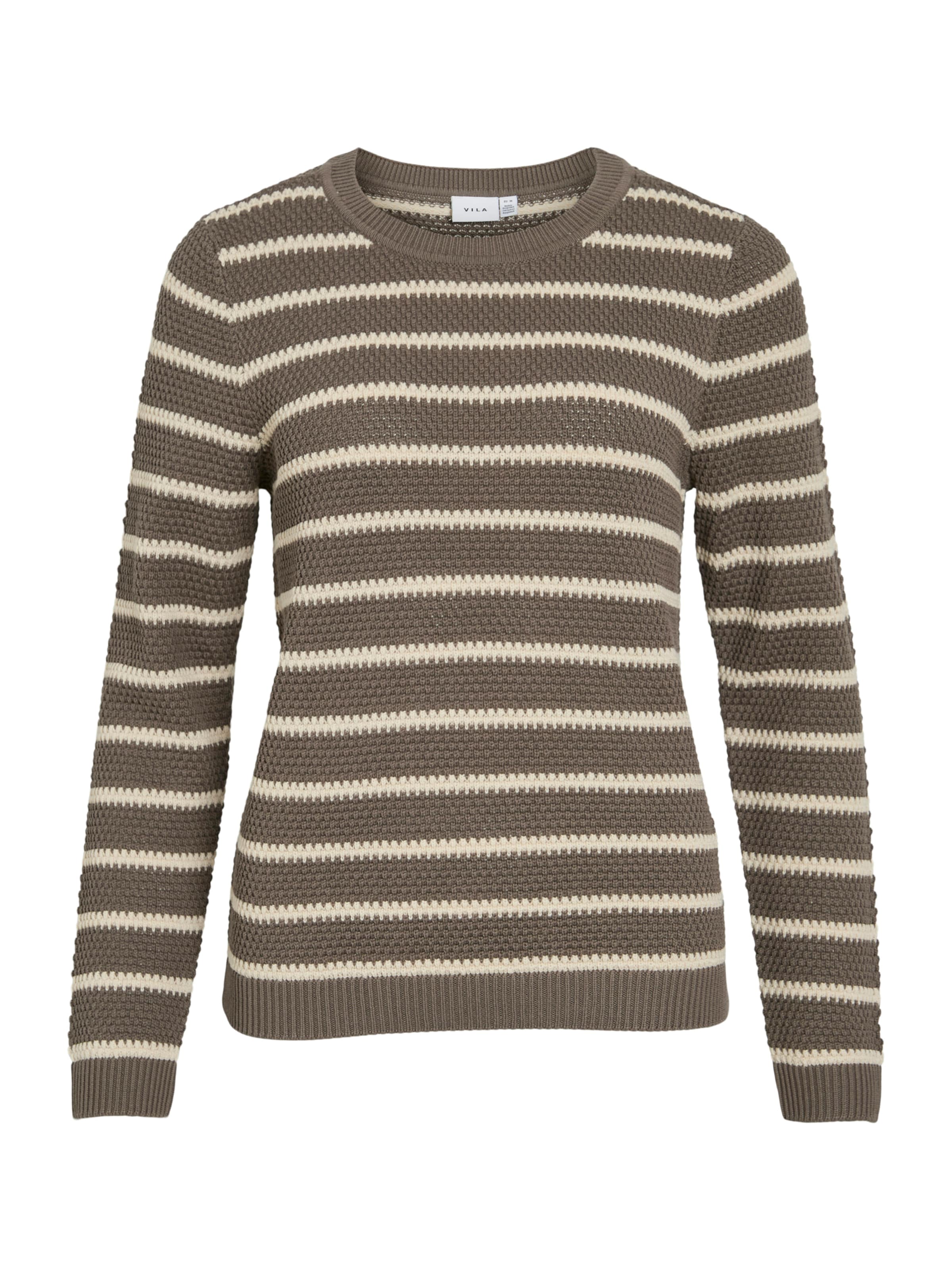 brūns VILA Džemperis 'VIDALO': no priekšpuses