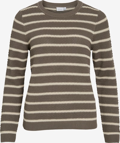 Megztinis 'VIDALO' iš VILA, spalva – nebalintos drobės spalva / šokolado spalva, Prekių apžvalga