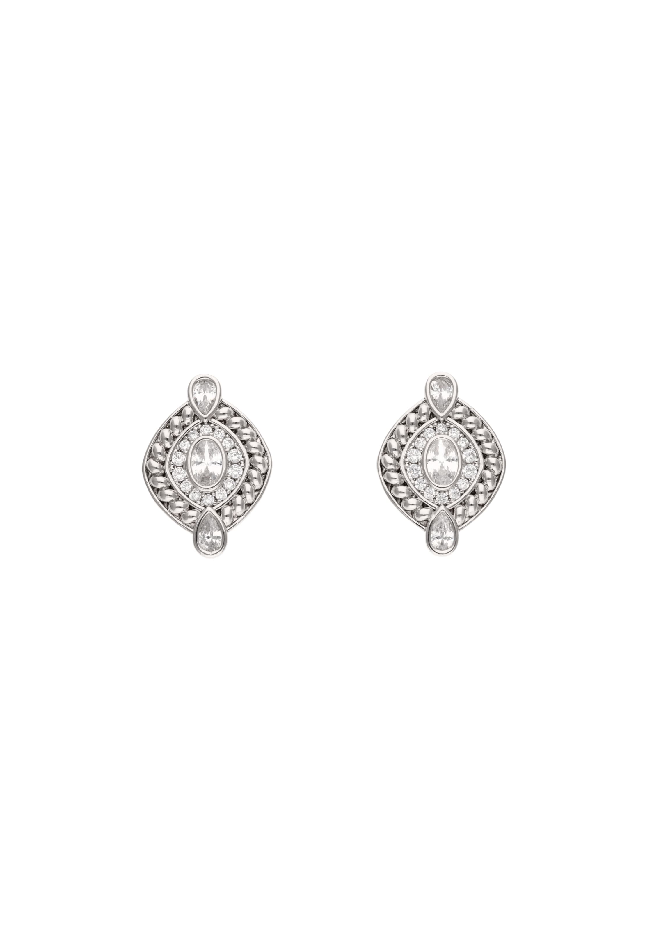 Gaya Earrings in Silver, Item view