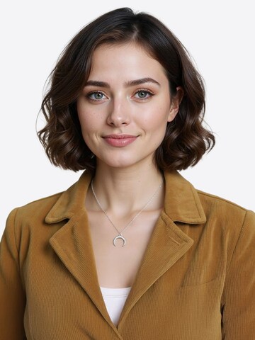 Sofia Milani Necklace 'Moon' in Silver