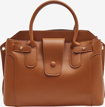 Usha Handbag in Brown: front