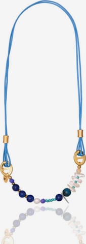 THE GEM STORIES JEWELRY Ketju 'Azure Cascade Gemstone Necklace' värissä sininen: etupuoli