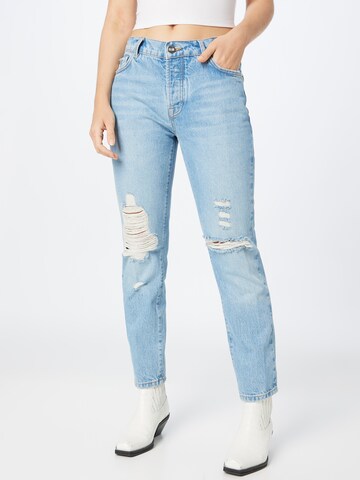 Tapered Jeans 'Augusta' de la Goldgarn pe albastru: față