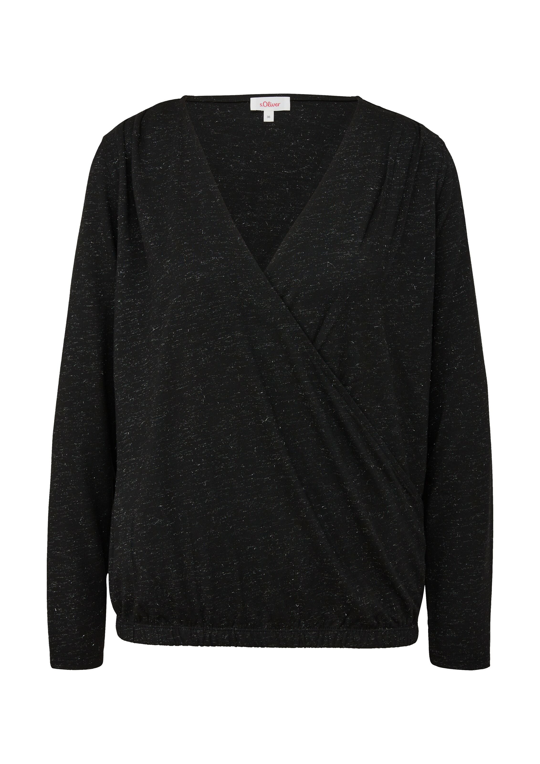 s.Oliver Koszulka w kolorze czarny: przód