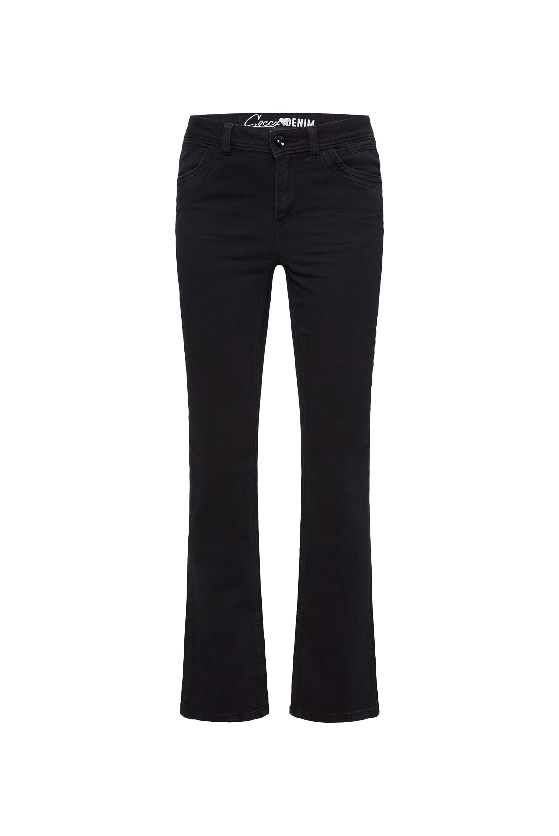 Soccx Boot cut Jeans in Black: front