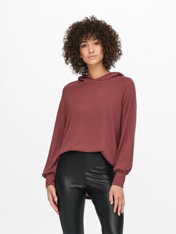 ONLY Sweatshirt 'ELCOS EMMA' in Rot: predná strana