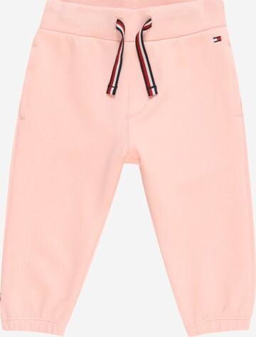 TOMMY HILFIGER Tapered Pants in Pink: front