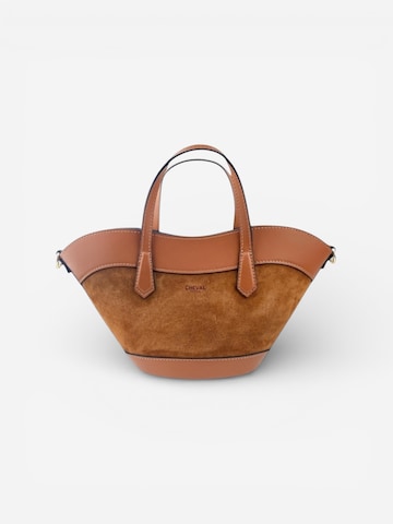 Borsa a mano 'Miranda Mini F/W' di Cheval Firenze in beige: frontale