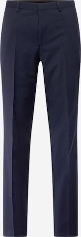 HUGO Red Slimfit Pantalon 'Hesten' in Blauw: voorkant