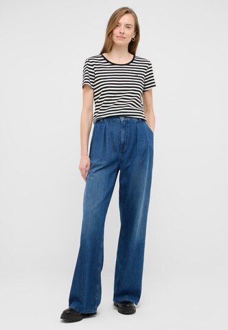 MUSTANG T-Shirt 'Style Alma' in Schwarz