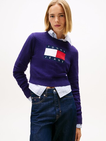 Tommy Jeans Pullover in Lila: Vorderseite