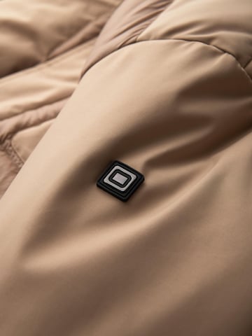 Ombre Winter Jacket in Brown