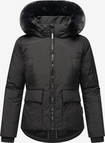 Veste d’hiver MARIKOO en noir : devant
