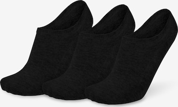 Circle Five Ankle Socks in Black