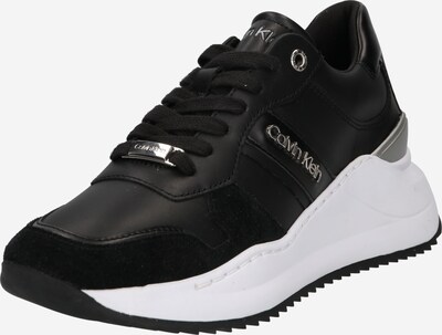Sneaker low 'RYLIE' Calvin Klein pe negru / argintiu, Vizualizare produs