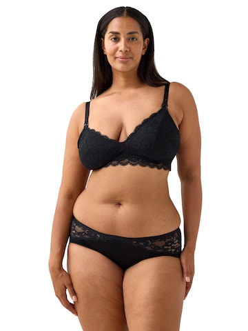 Push-up Soutien-gorge 'Iris' Lindex Maternity en noir : devant