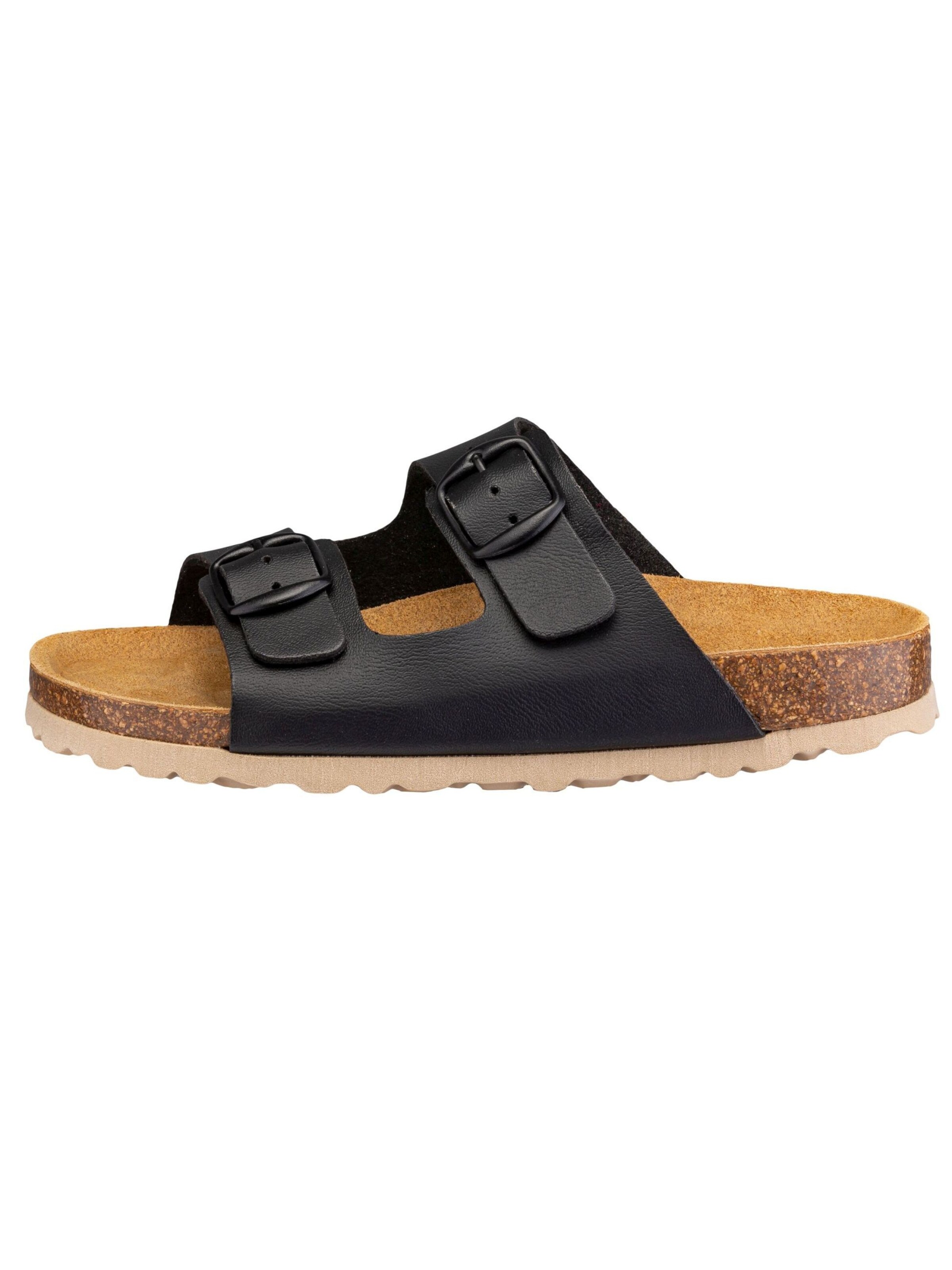 LICO Open shoes 'Bioline' in Black