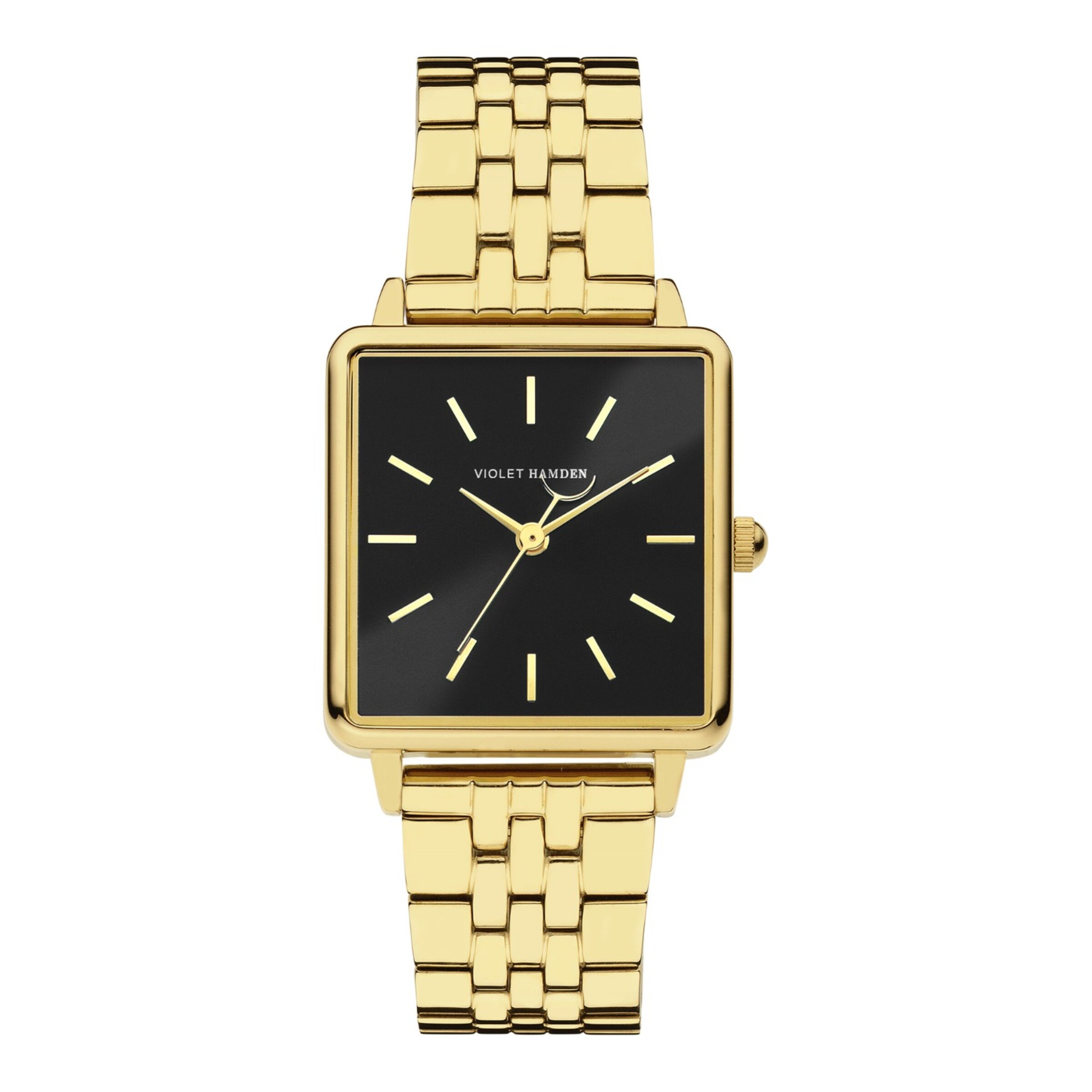 Violet Hamden Analog Watch in Gold
