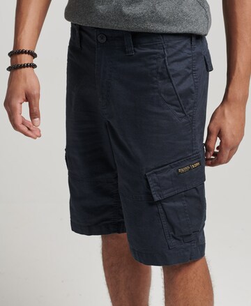 Regular Pantalon cargo Superdry en gris : devant