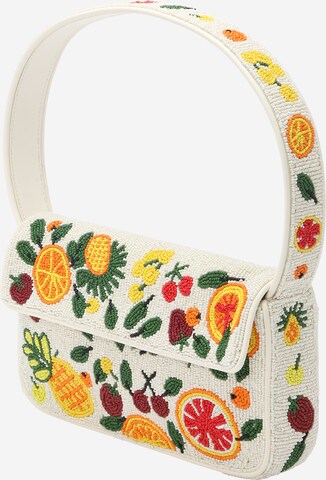 Staud Shoulder Bag 'TOMMY' in White: front