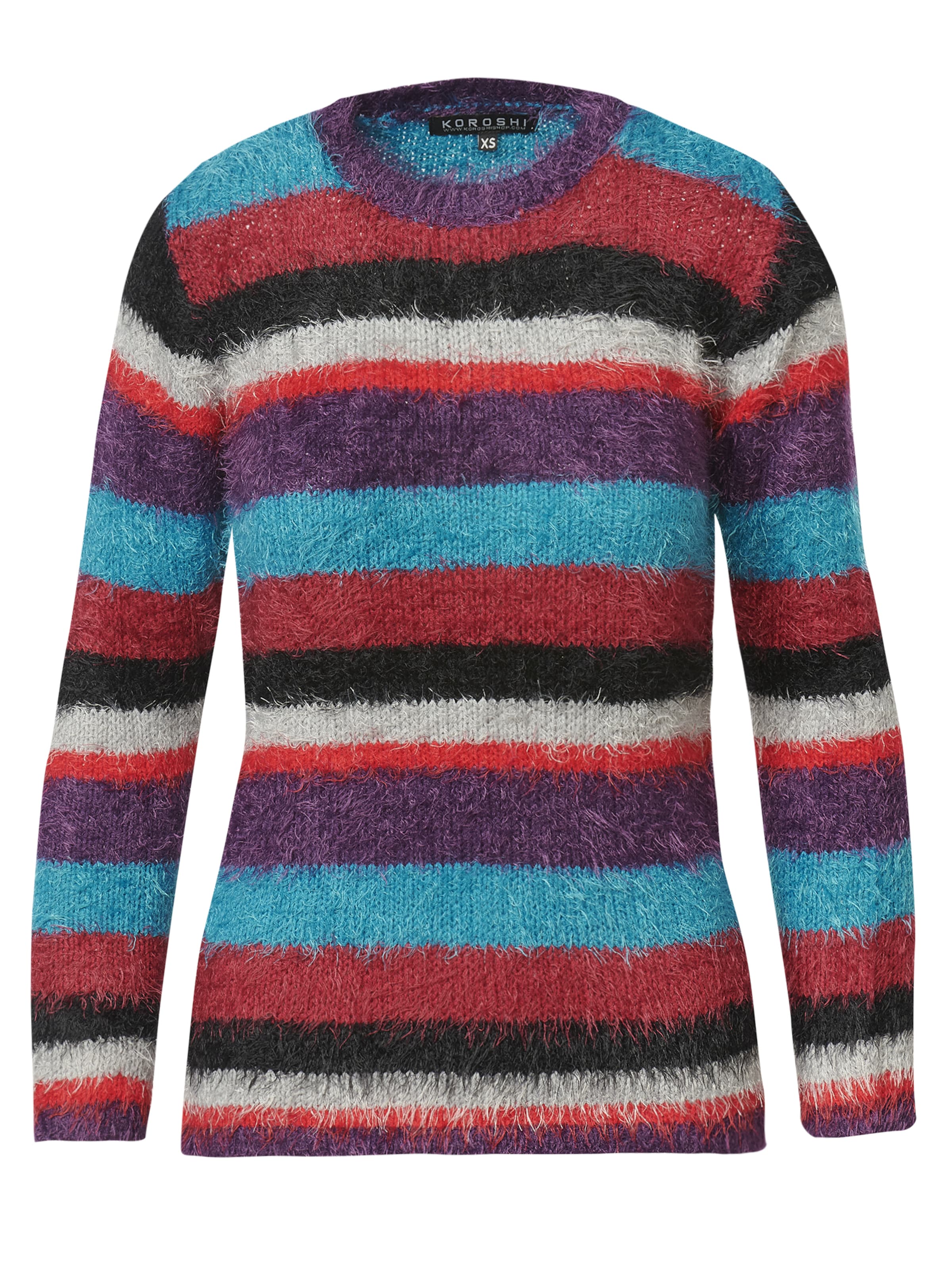 KOROSHI Pullover i blandingsfarvet: forside