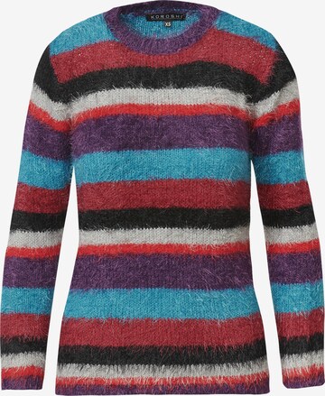 KOROSHI Sweater in Mixed colours: front