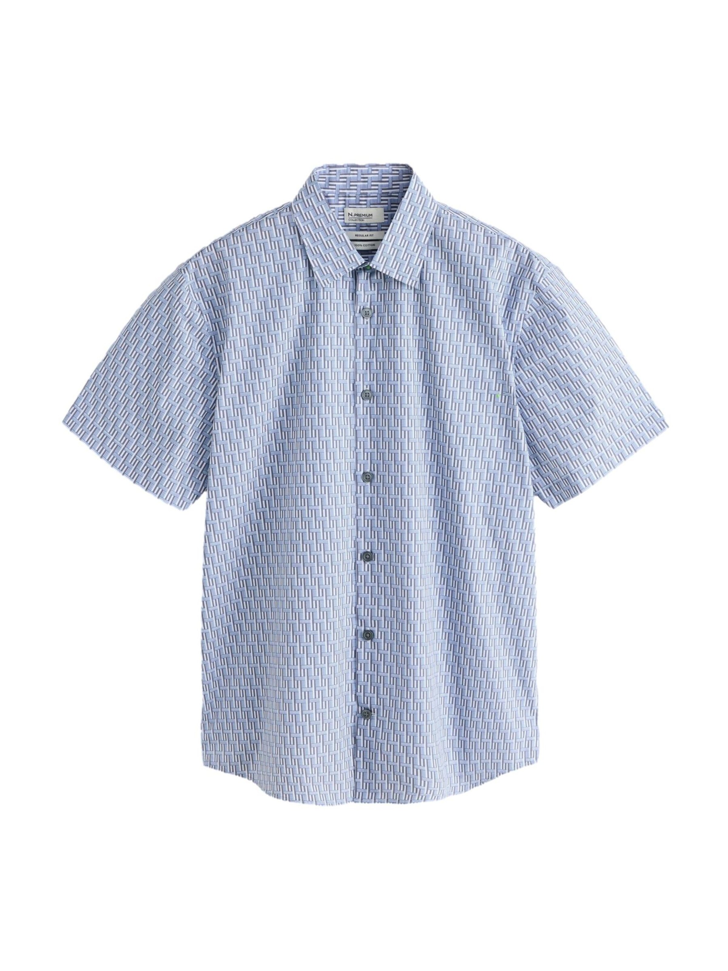 Regular fit Camicia di Next in blu: frontale