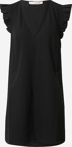 A-VIEW - Vestido 'Gelina' en negro: frente
