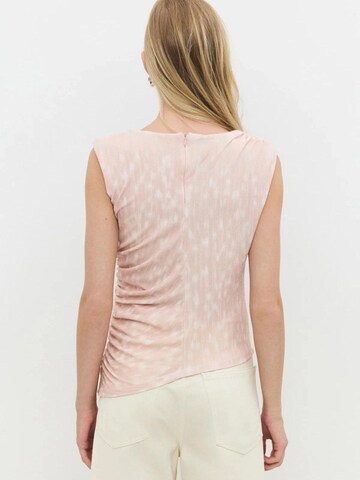 No Matter What Blouse in Roze