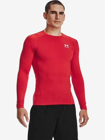 UNDER ARMOUR Functioneel shirt in Rood: voorkant