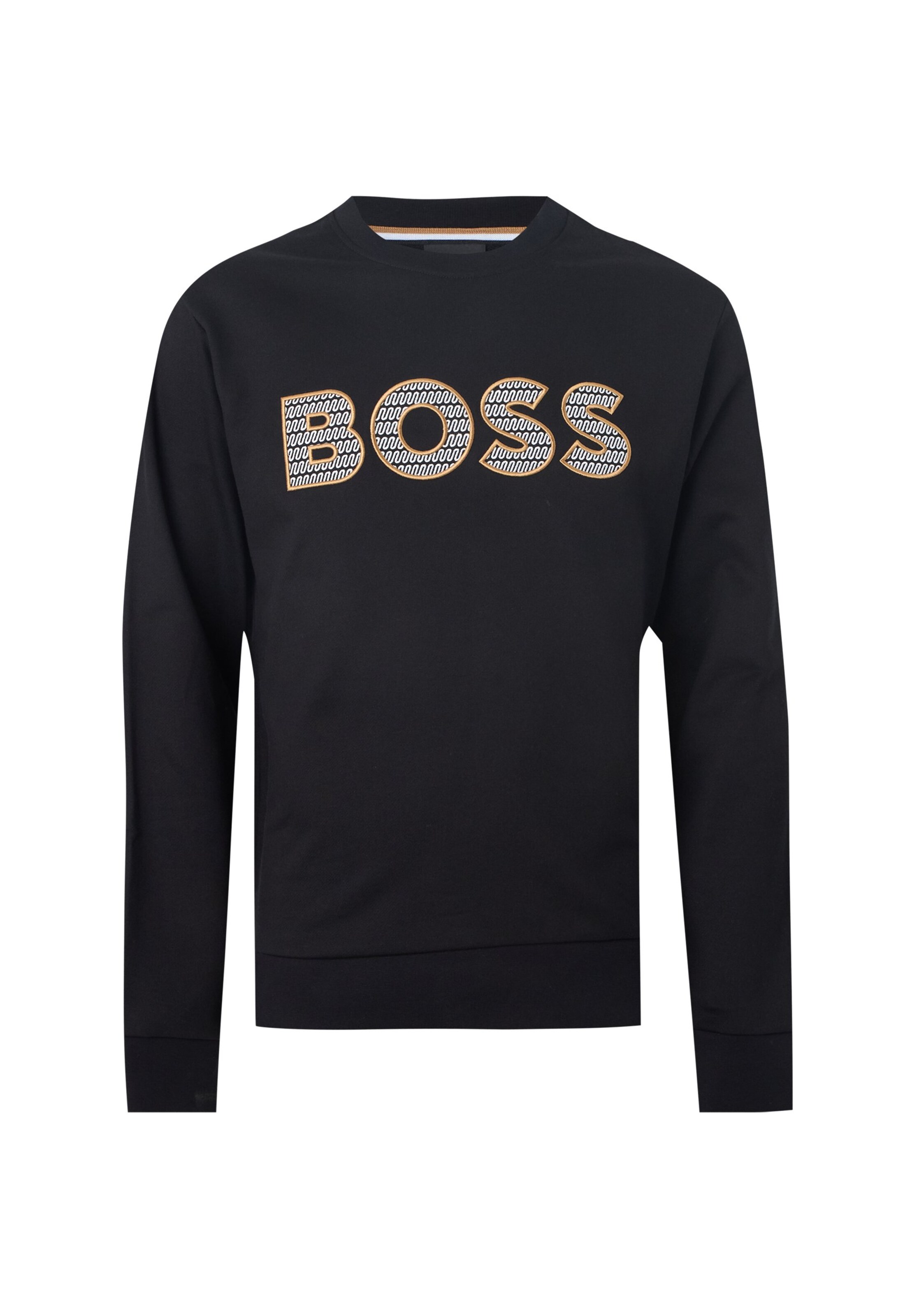 BOSS Sweat-shirt 'C-Soleri 85' en XS en noisette / noir / blanc, Vue avec produit