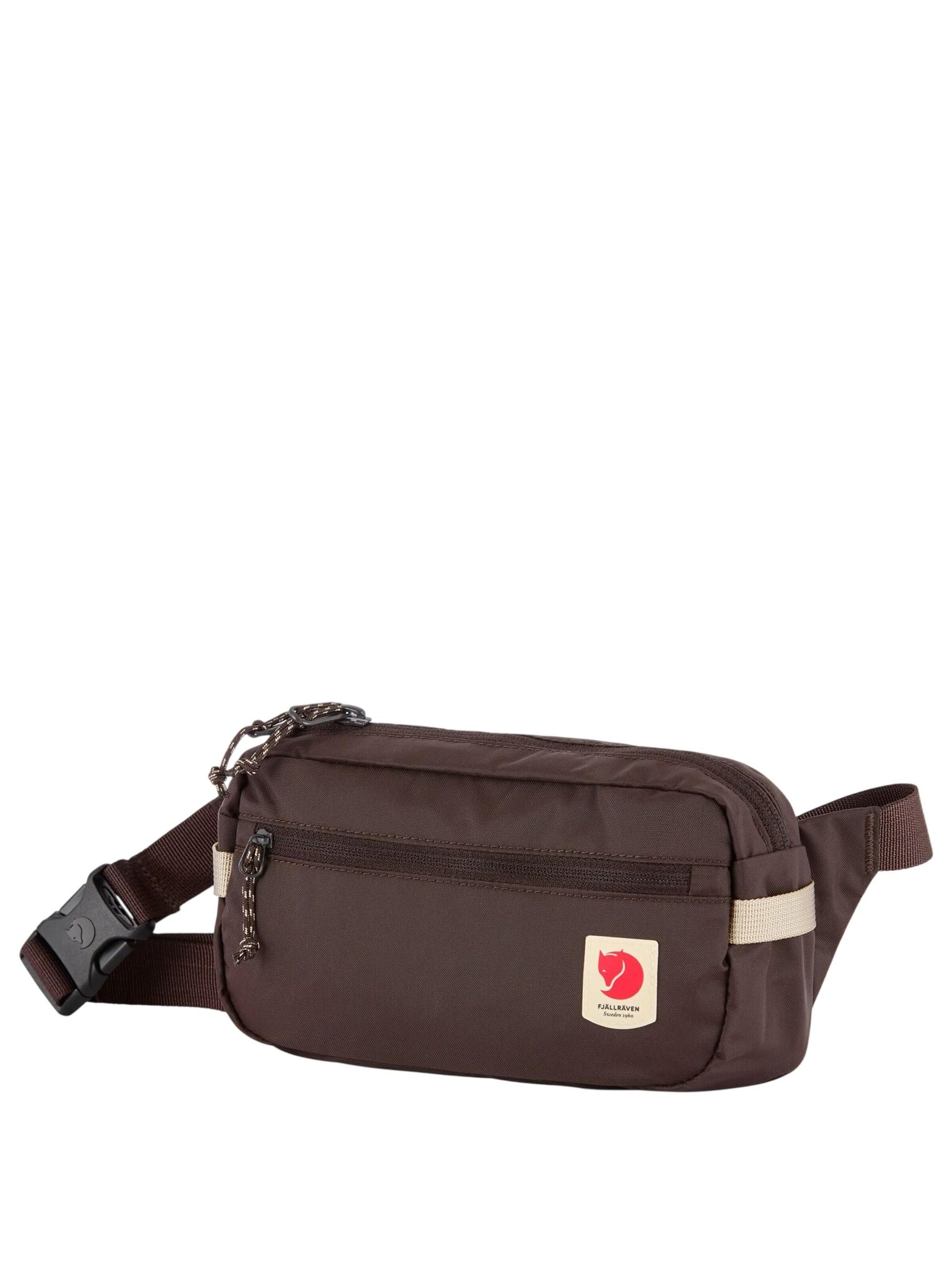 FJALLRAVEN Fanny Pack 'High Coast' in Brown: front