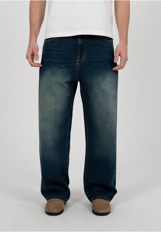 Loosefit Jean Prohibited en bleu : devant