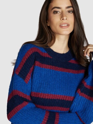 MARC AUREL Pullover in Blau