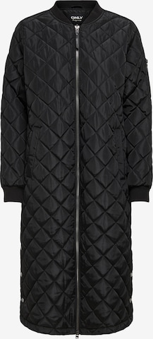 ONLY Ανοιξιάτικο και φθινοπωρινό παλτό 'Jessica' σε μαύρο: μπροστά