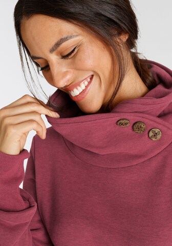 Ragwear Sweatshirt in Rot