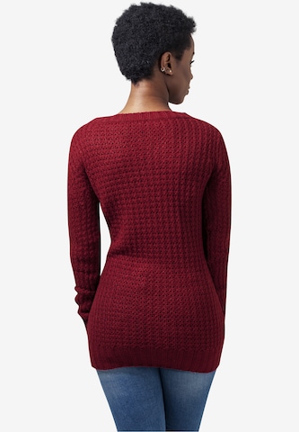 Urban Classics Sweater in Red