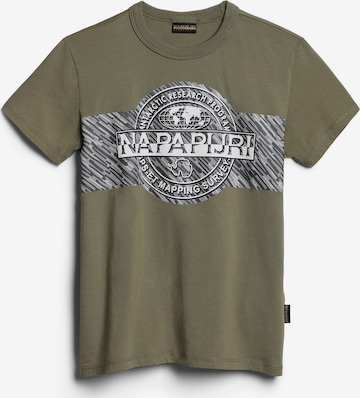 NAPAPIJRI Shirt 'PINZON' in Green: front