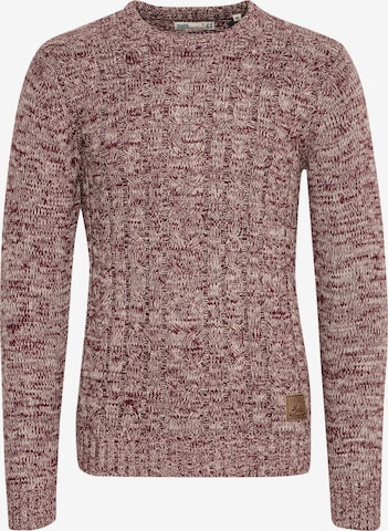 !Solid Sweater 'Philemon' in Red: front