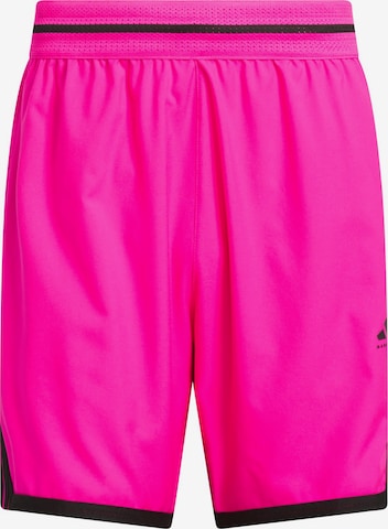ADIDAS PERFORMANCE Sportshorts 'Crazy Lite' in Pink: Vorderseite
