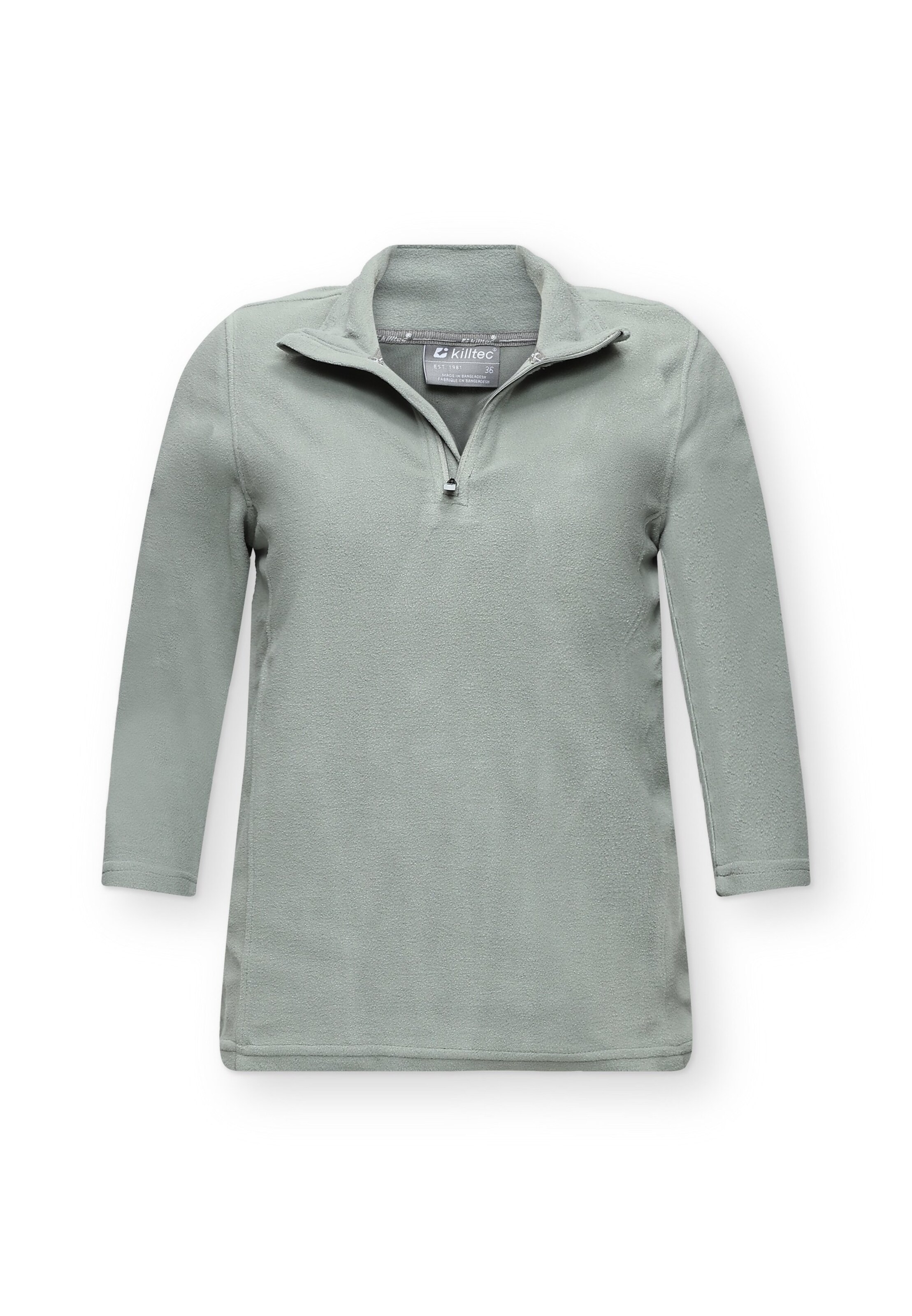 KILLTEC Athletic Sweater 'KSW 99' in Green: front