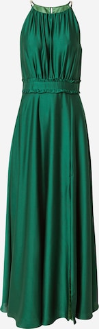 SWING - Vestido de noche en verde: frente